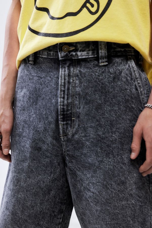 Slide View: 3: Dickies UO Exclusive Black Marble Madison Shorts