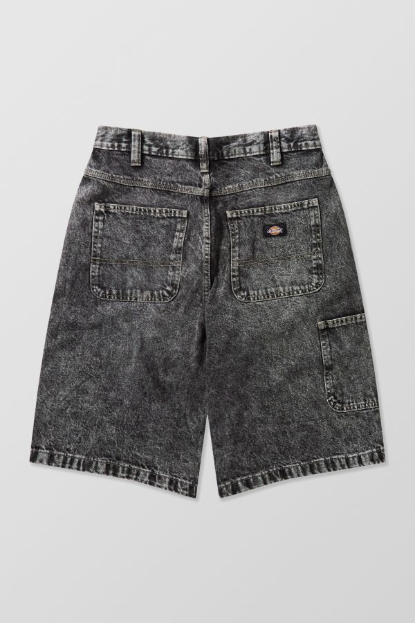 Slide View: 9: Dickies UO Exclusive Black Marble Madison Shorts