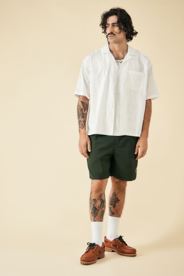 Slide View: 3: BDG Grüne Twill Shorts