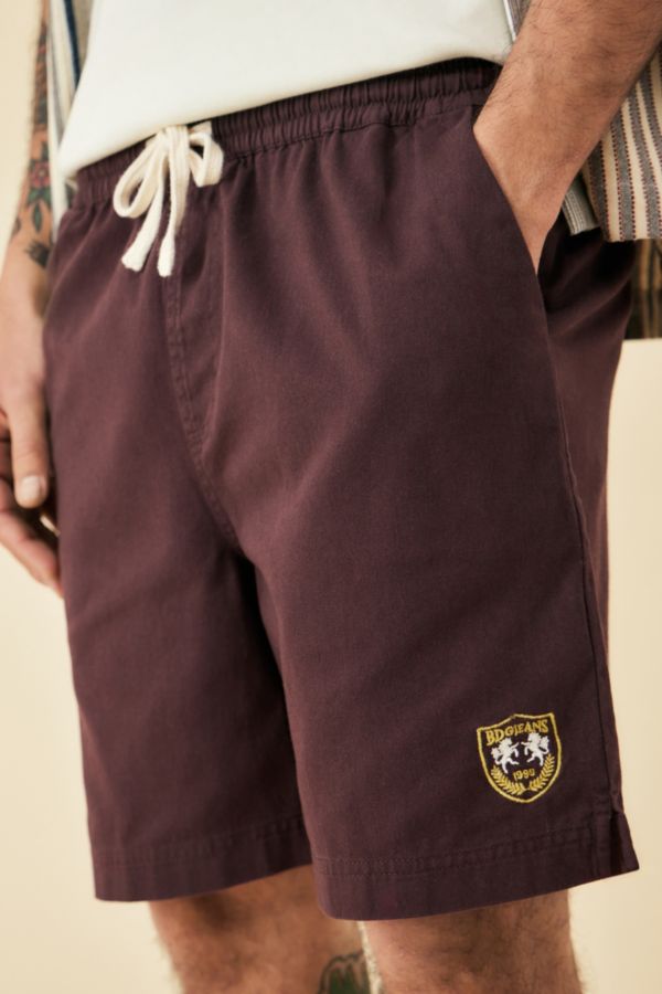 Vista diapositiva: 1: BDG Burgundy Twill Shorts