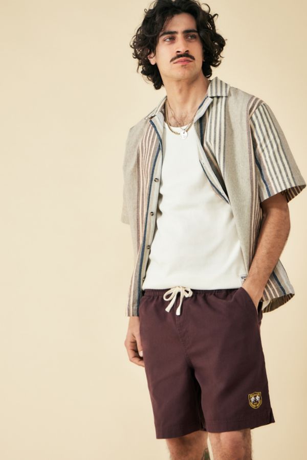 Vista diapositiva: 3: BDG Burgundy Twill Shorts