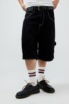 Thumbnail View 5: BDG – Zimmermannsshorts in Schwarz im Oversized-Stil