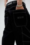 Thumbnail View 6: BDG – Zimmermannsshorts in Schwarz im Oversized-Stil