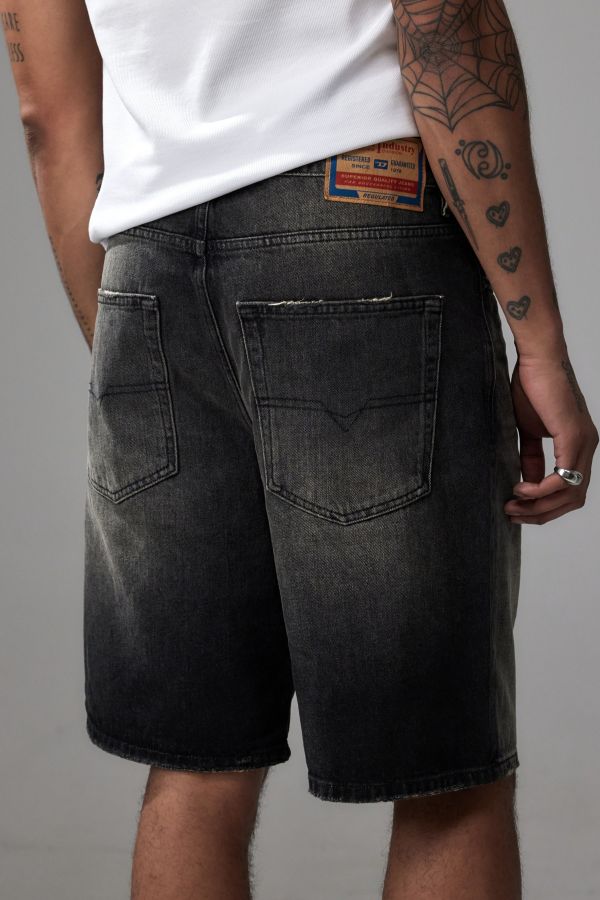 Vista diapositiva: 4: Diesel Pantaloncini Brown Wash Regular 