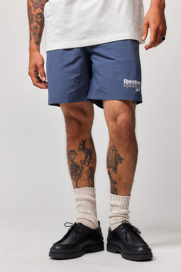 Vista de diapositivas: 1: Pantalones Cortos de Baño Azul Reebok