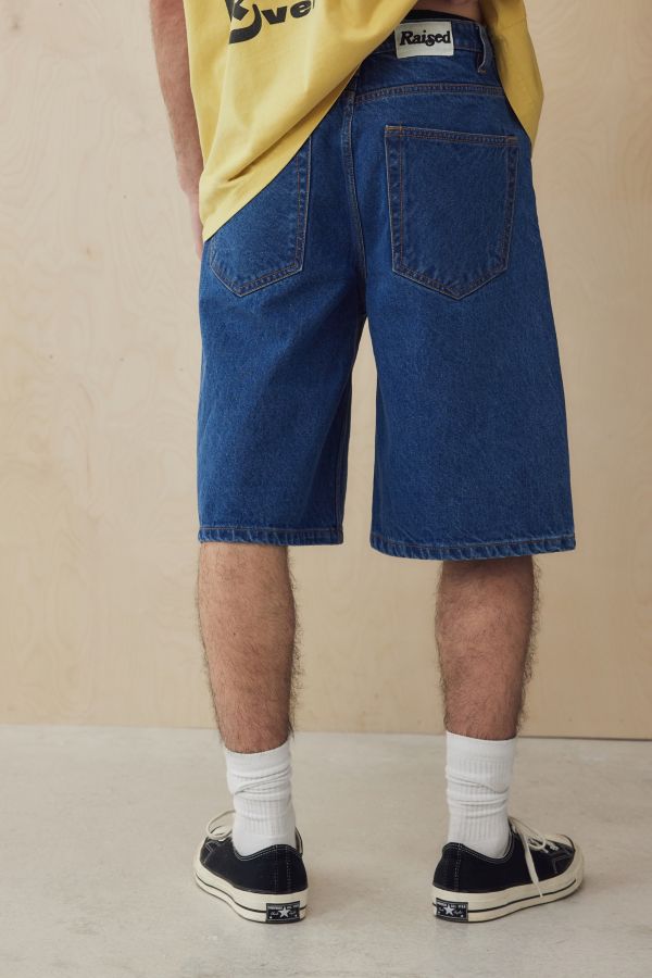 Slide View: 4: Raised Bleach Blue 906 Shorts