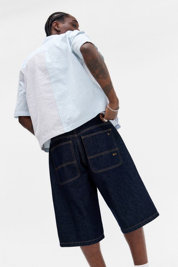 Slide View: 5: BDG Neo Rinse Denim Shorts