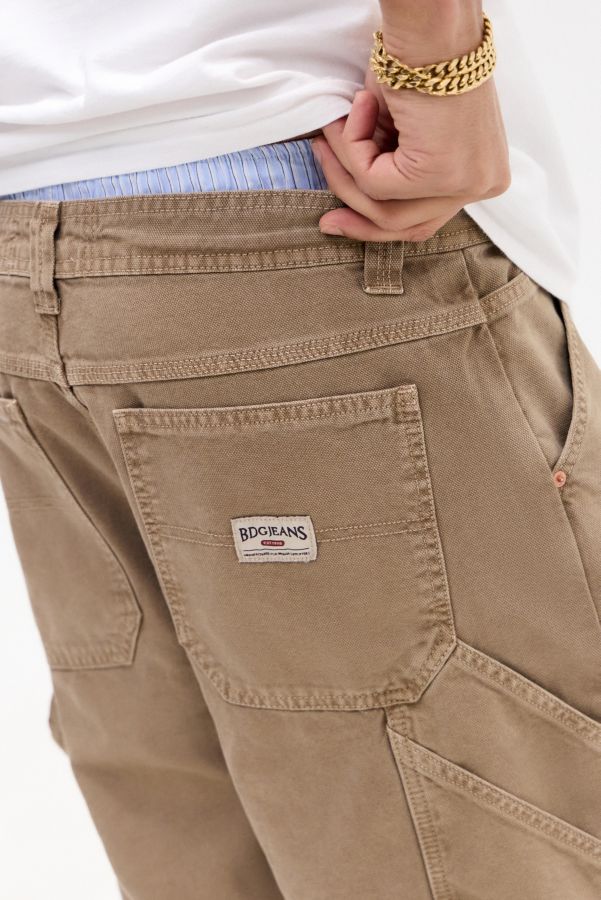 Slide View: 5: BDG Camel Oversized Carpenter Shorts