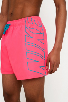 pink nike swim trunks