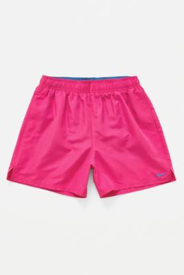 Nike Solid Pink Swim Shorts | Urban Outfitters UK