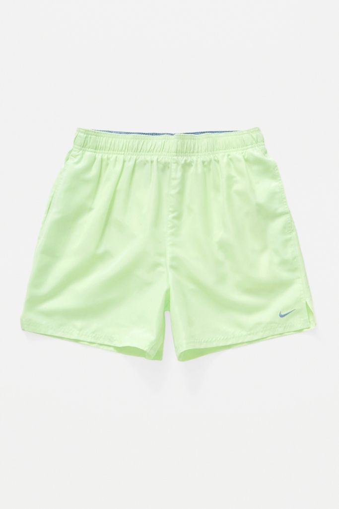 Nike Solid Yellow Swim Shorts | Urban Outfitters UK