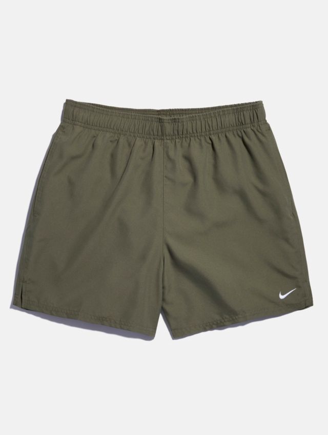 Nike Solid Olive Swim Shorts | Urban Outfitters UK