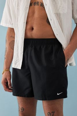 Nike Swim Solid Black Swim Shorts