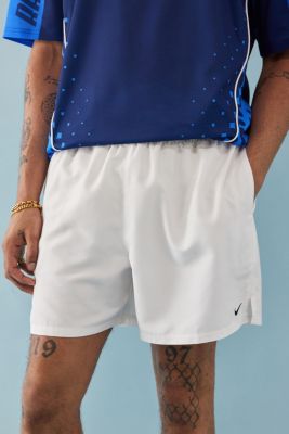 Nike Swim Solid White Swim Shorts