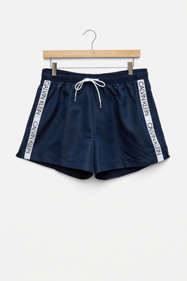 calvin klein side logo swim shorts