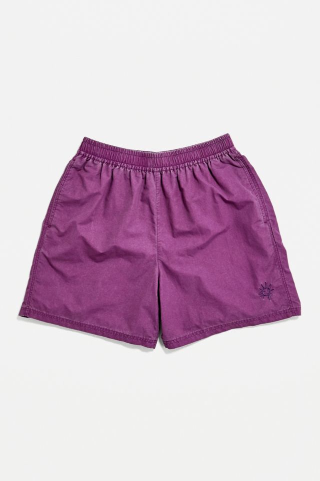 UO Nomad Purple Swim Shorts | Urban Outfitters UK