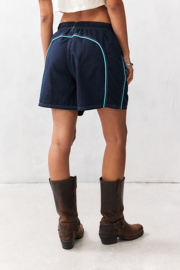 Slide View: 8: iets frans... – Retro-Badeshorts in Marineblau