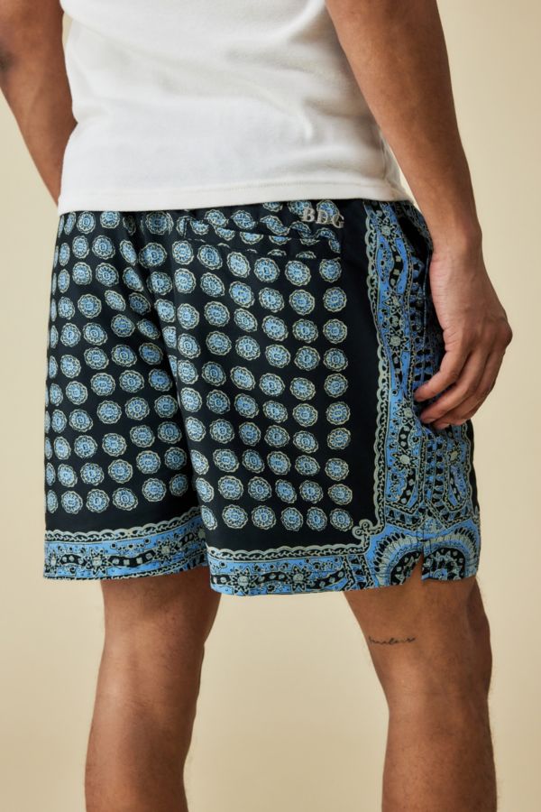 Slide View: 3: BDG Medallion Swim Shorts