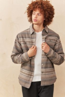 Chaqueta Camisa Harold Stripe Gravel Katin