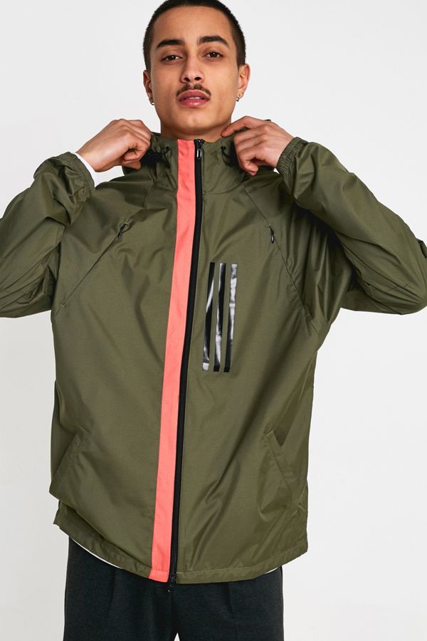 adidas Khaki Windbreaker Jacket Urban Outfitters UK