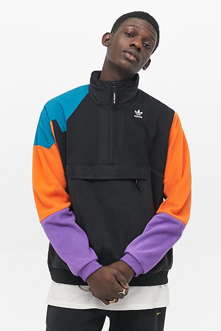 adidas 3 stripe hoodie black/purple/pink adidas 3 stripe hoodie black/purple/pink