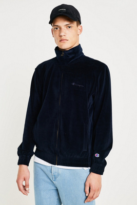 champion velour track top