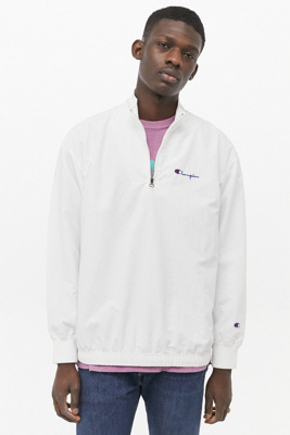 white champion quarter zip