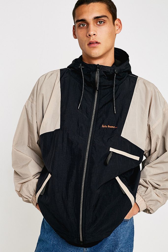 iets frans… Stone Panelled Windbreaker Jacket | Urban Outfitters UK