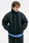 Thumbnail View 1: iets frans... Schwarz Pascal Reversible Panel Fleece Jacke