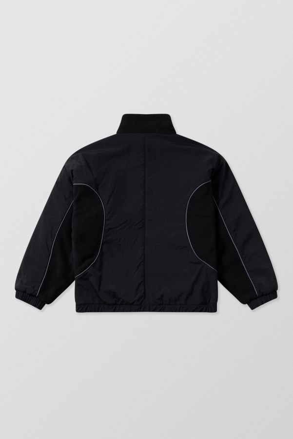 Slide View: 8: iets frans... Schwarz Pascal Reversible Panel Fleece Jacke