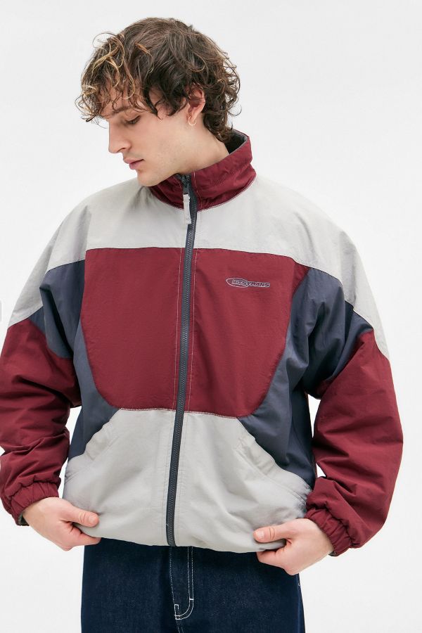 Slide View: 1: iets frans... Veste Réversible en Nylon Bordeaux