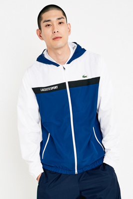 veste lacoste bleu marine