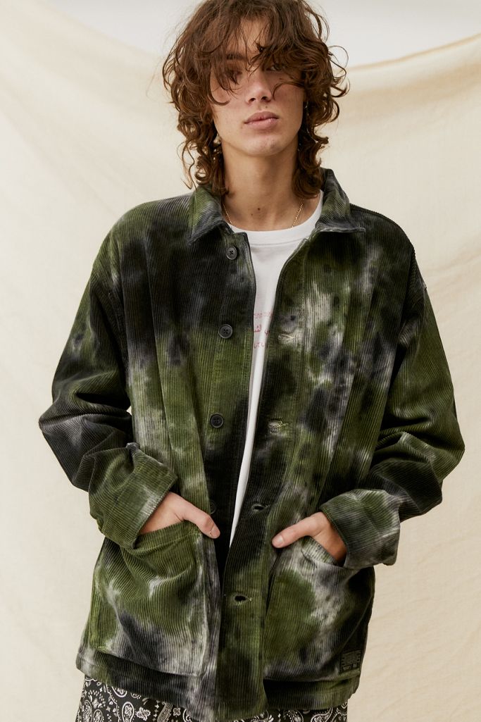 BDG TieDye Corduroy Chore Jacket Urban Outfitters UK
