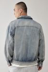 Thumbnail View 3: BDG Tony Light Wash Denim Harrington Jacket