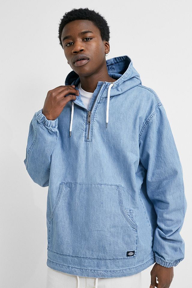Dickies Ozone Light Denim Popover Jacket | Urban Outfitters UK