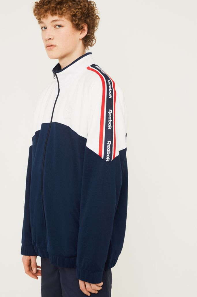 Reebok Franchise Navy Track Top | Urban Outfitters UK