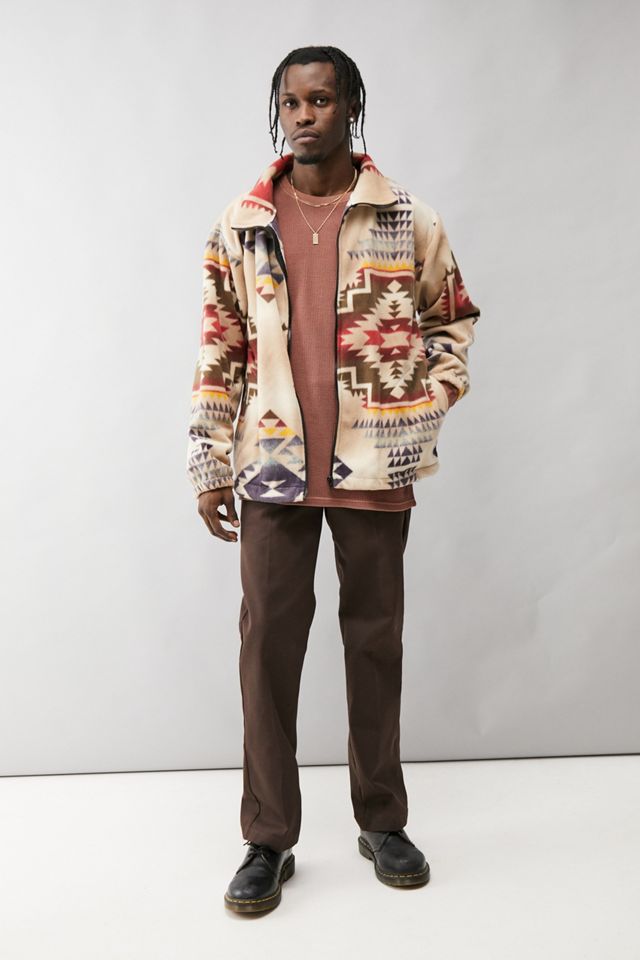 Black Mountain FleeceJacke mit geometrischem Design Urban