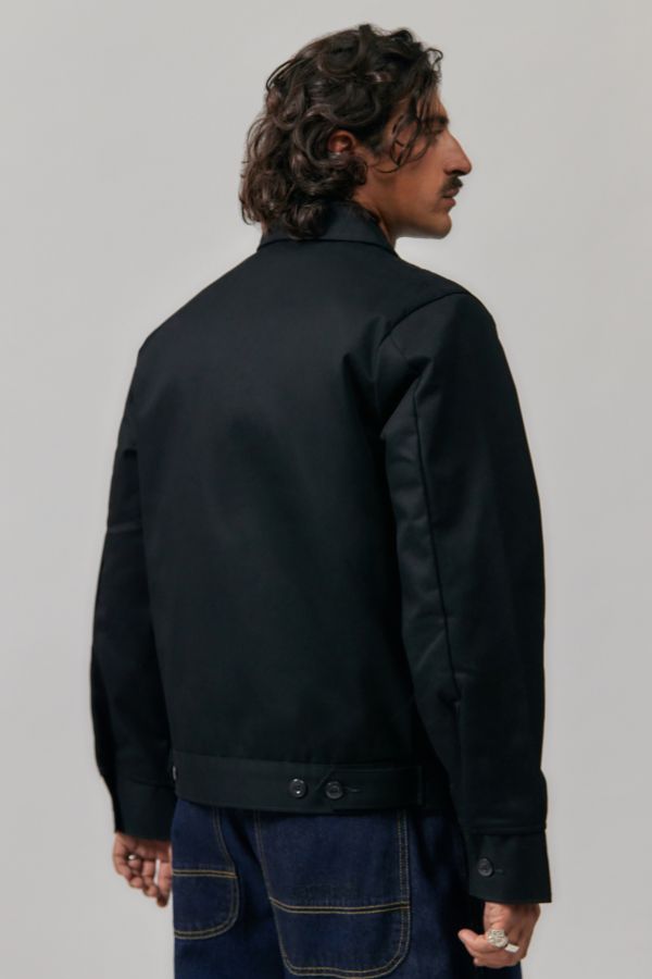 Slide View: 4: Veste doublée noire Eisenhower de Dickies