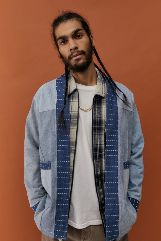 Overlord Denim Patchwork Jacket | Urban Outfitters UK