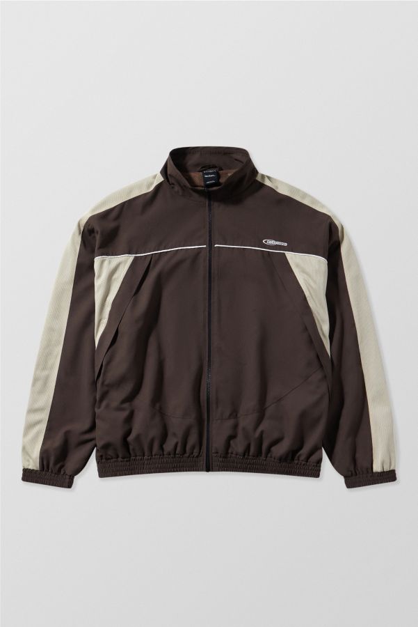 Vista diapositiva: 6: iets frans... Brown Mesh Track Jacket