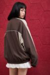 Visualizzazione miniature 10: iets frans... Brown Mesh Track Jacket