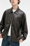 Thumbnail View 4: BDG Brown Nicolai Faux Leather Jacket