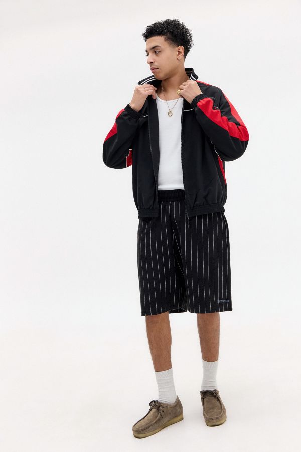 Slide View: 2: iets frans... Black Blake Mesh Track Jacket