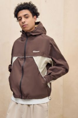 iets frans... Brown Miller Waterproof Anorak 