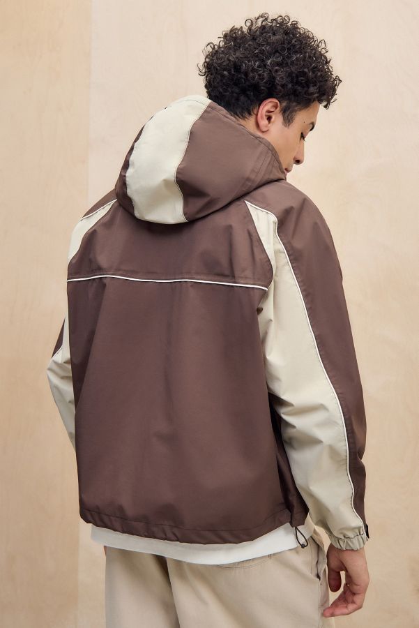 Slide View: 4: iets frans... Brown Miller Waterproof Anorak 