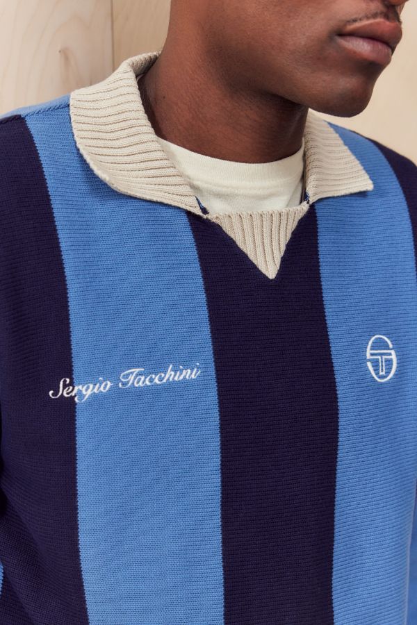 Vista diapositiva: 2: Maglione Polo Tilden Blu Coronet Sergio Tacchini