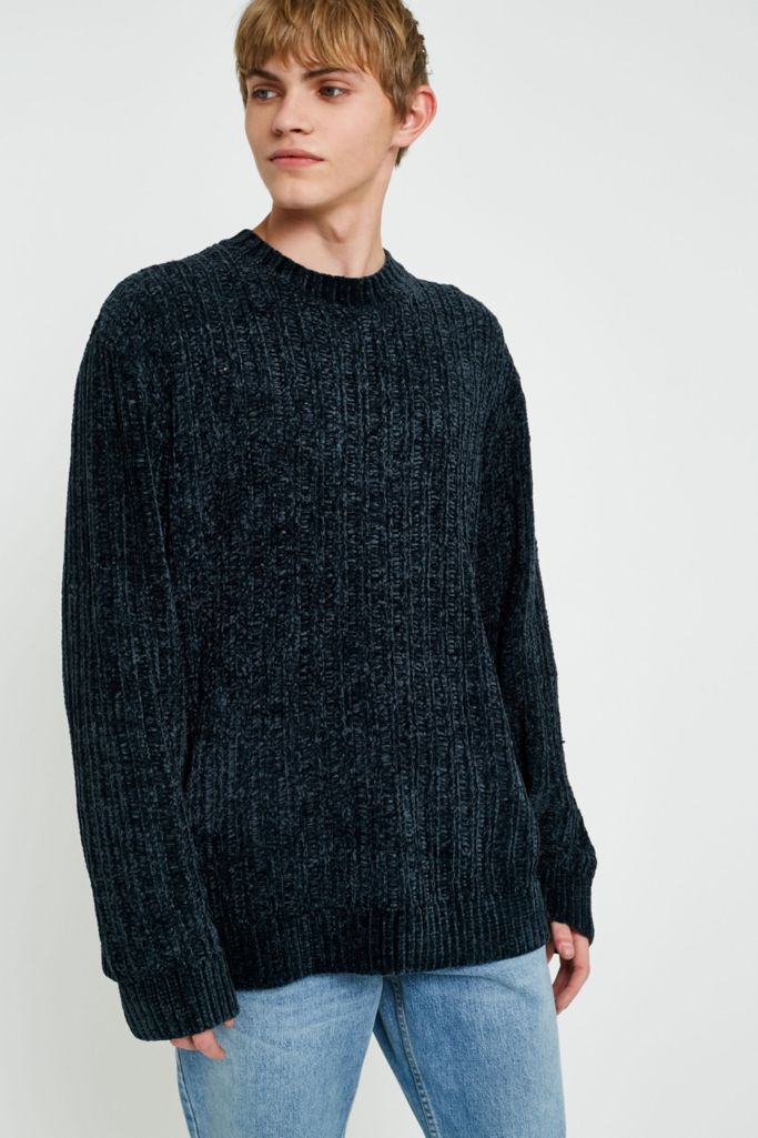 UO Hunter Green Chenille Jumper | Urban Outfitters UK