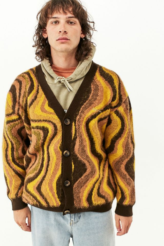 iets frans... Brown Marble Print Cardigan | Urban Outfitters UK