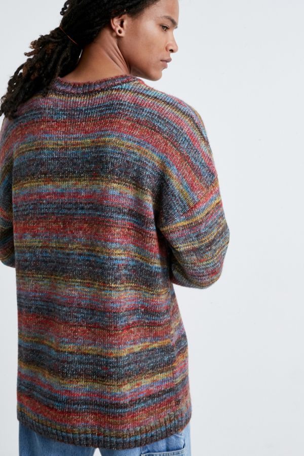 UO Dark Ombre Stripe Jumper | Urban Outfitters UK