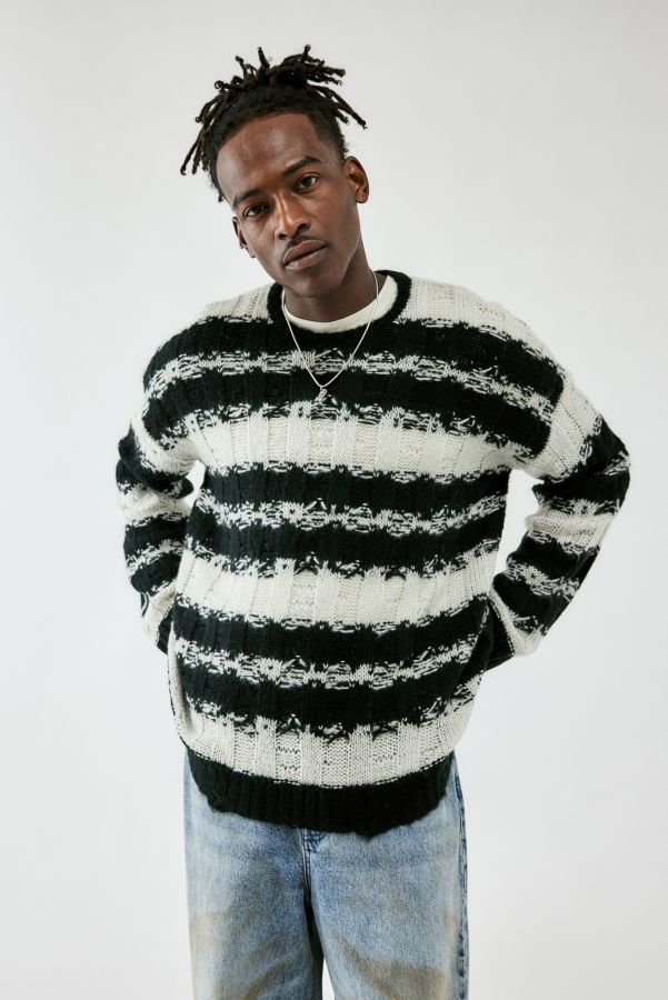 Slide View: 1: BDG Thrash Strick Pullover